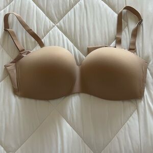 Seamless Tan Underwire Bra